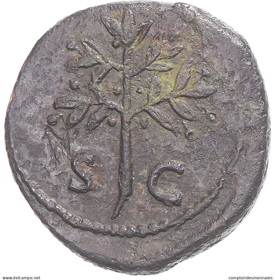 Monnaie, Domitien, Quadrans, 84-85, Rome, TTB, Argent, RIC:247 - Les Flaviens (69 à 96)