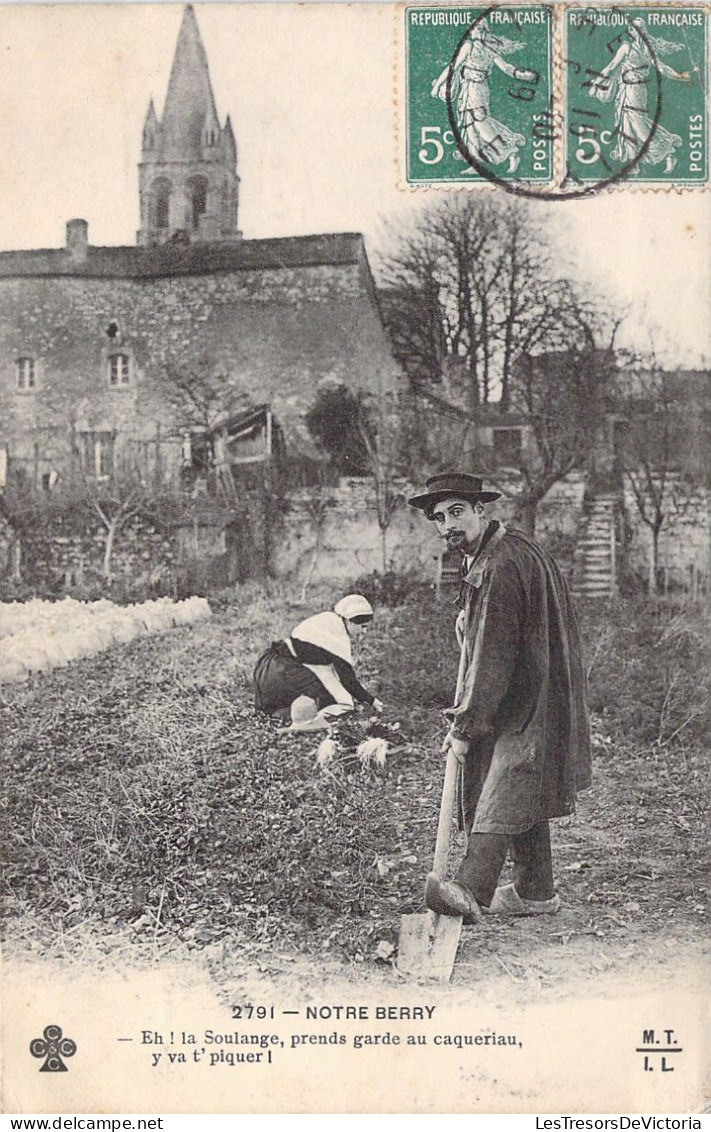 FOLKLORE - 2791 - Notre Berry - Carte Postale Ancienne - Autres & Non Classés