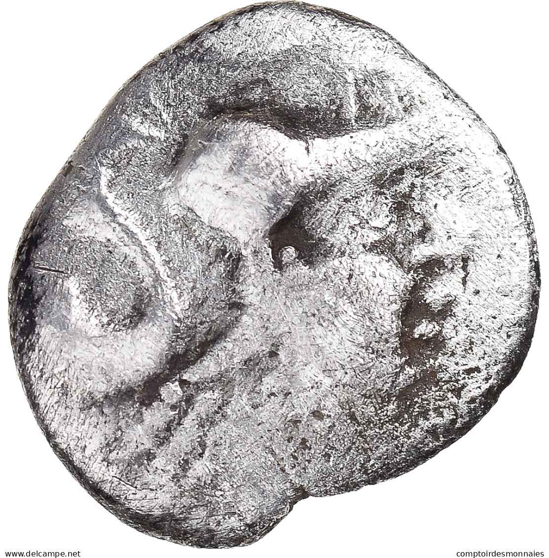 Monnaie, Aulerques Cenomans, Denier, Ca. 80-50 BC, Le Mans, TB+, Argent - Gauloises