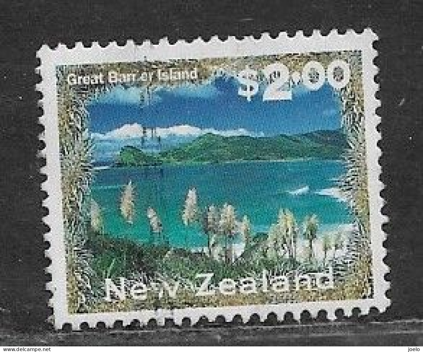 NEW ZEALAND 2000 LANDSCAPE GREAT BARRIER ISLAND - Used Stamps
