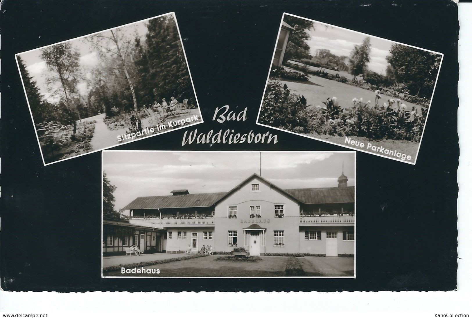 Bad Waldliesborn, Rückseite Beschrieben - Lippstadt