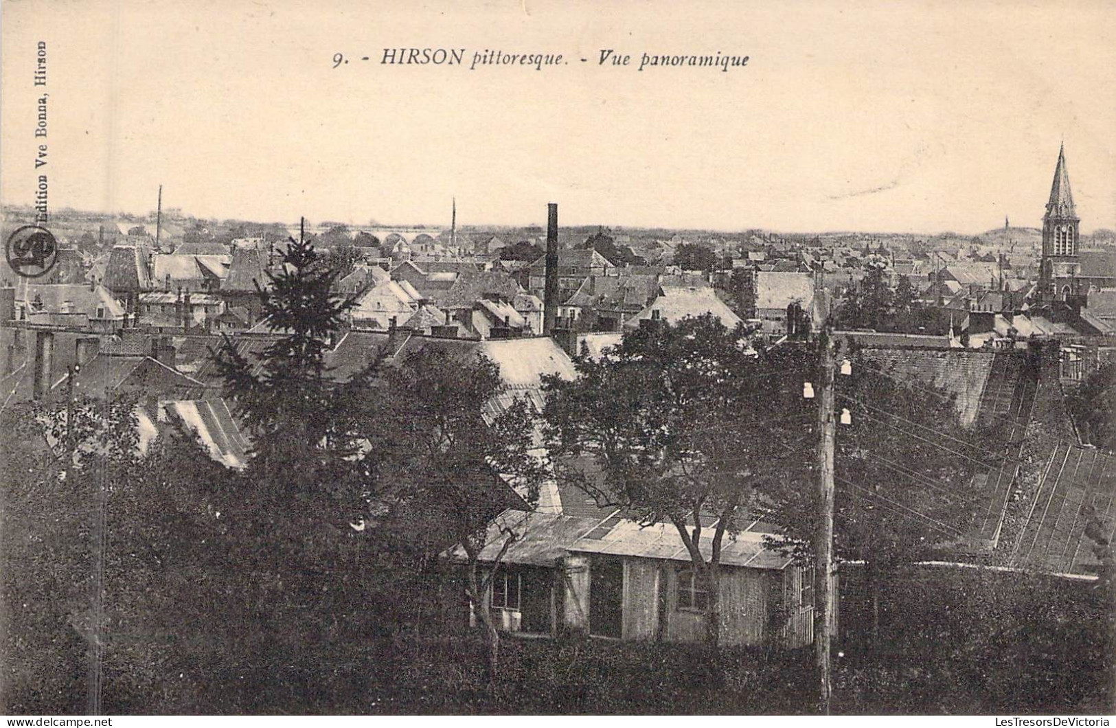 FRANCE - 02 - HIRSON - Vue Panoramique - Editeur Vve Bonna - Carte Postale Ancienne - Hirson