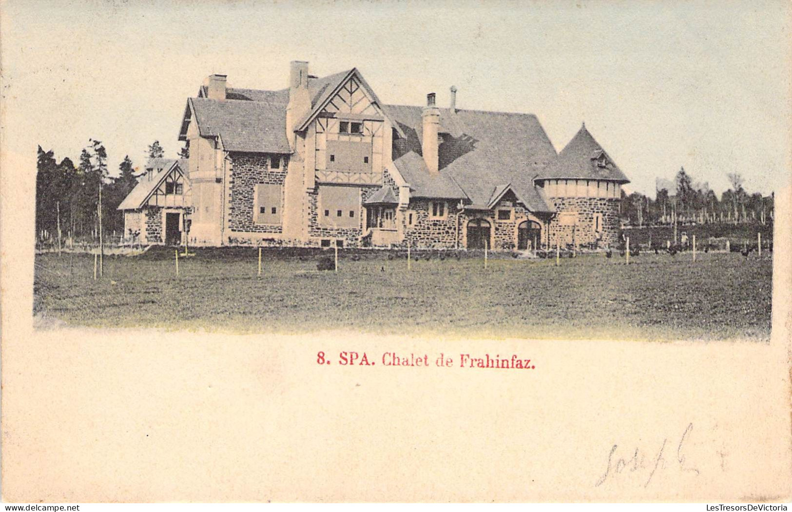 Belgique - Spa - Chalet De Frahinfaz - Colorisé - Carte Postale Ancienne - Spa