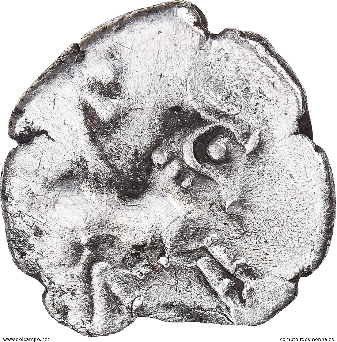 Monnaie, Aulerques Cenomans, Denier, Ca. 80-50 BC, Le Mans, TTB+, Argent - Gallië