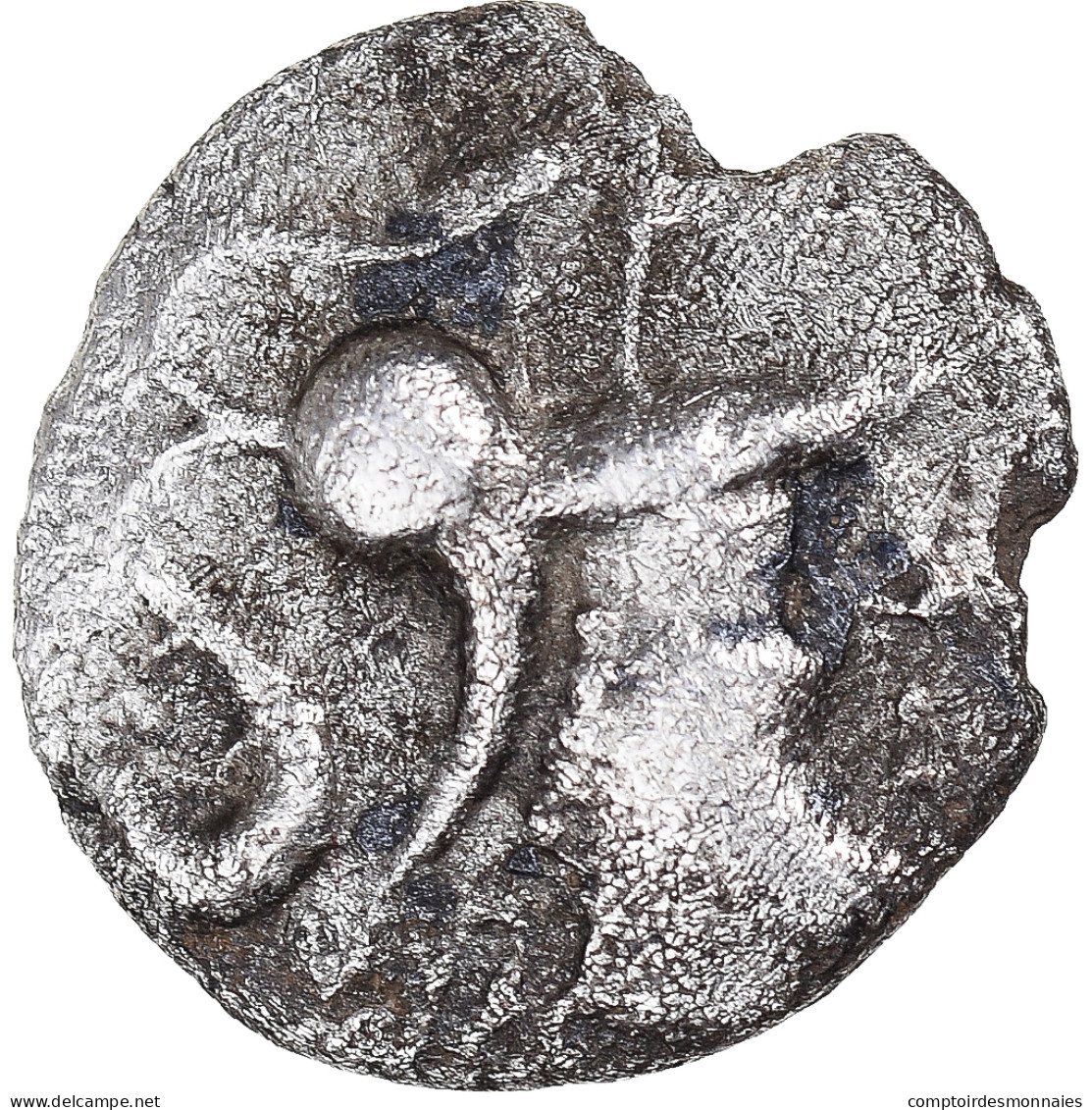 Monnaie, Aulerques Cenomans, Denier, Ca. 80-50 BC, Le Mans, TTB, Argent - Gauloises