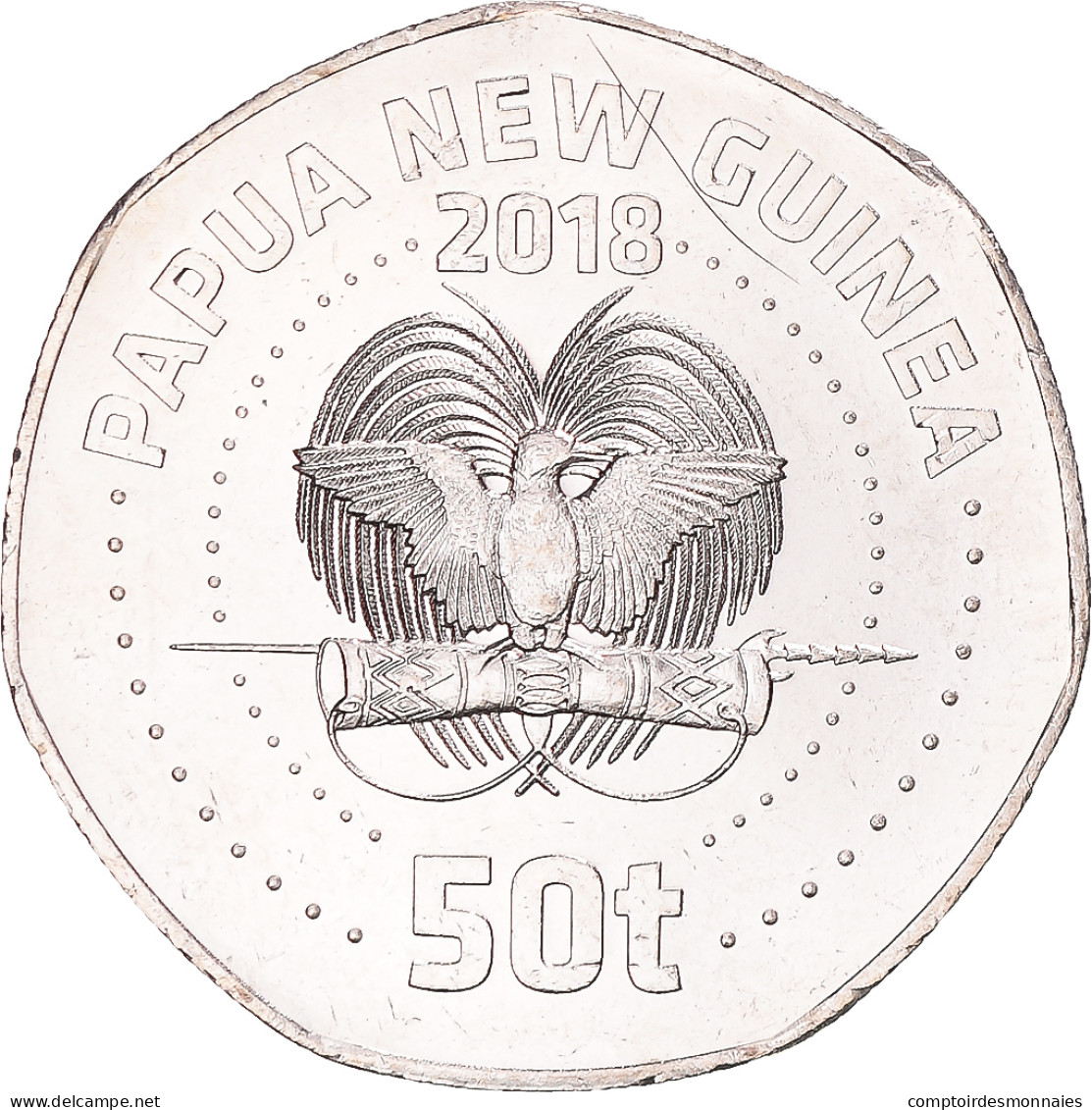 Monnaie, Papouasie-Nouvelle-Guinée, 50 Toea, 2018, Port Moresby, SPL, Du - Papua New Guinea