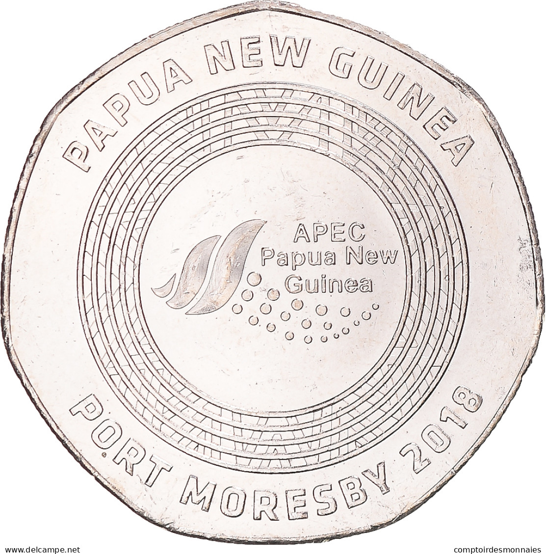 Monnaie, Papouasie-Nouvelle-Guinée, 50 Toea, 2018, Port Moresby, SPL, Du - Papoea-Nieuw-Guinea