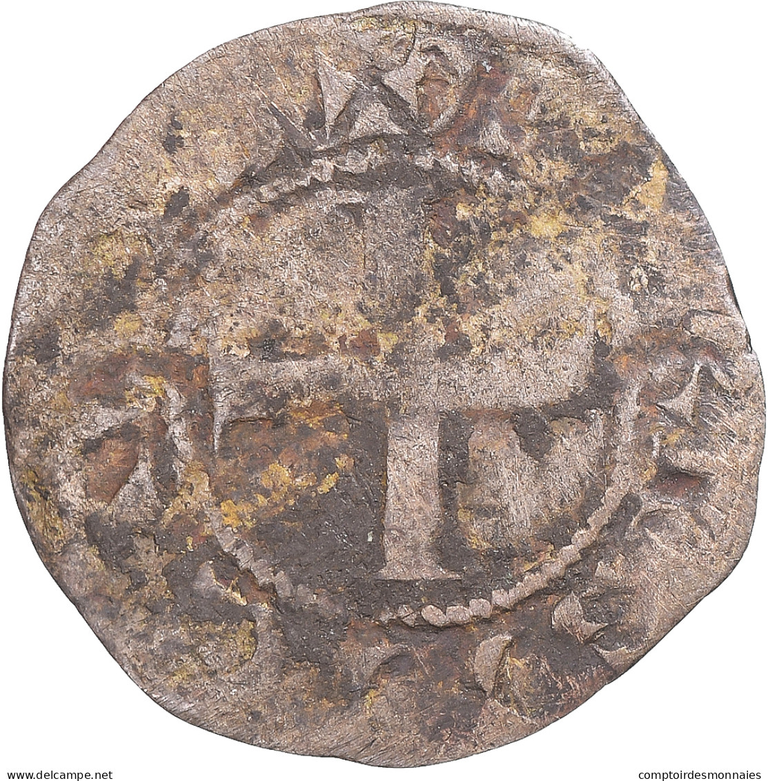 Monnaie, France, Louis VII, Denier Parisis, Paris, TB, Argent - 1137-1180 Lodewijk VIIde Jongere