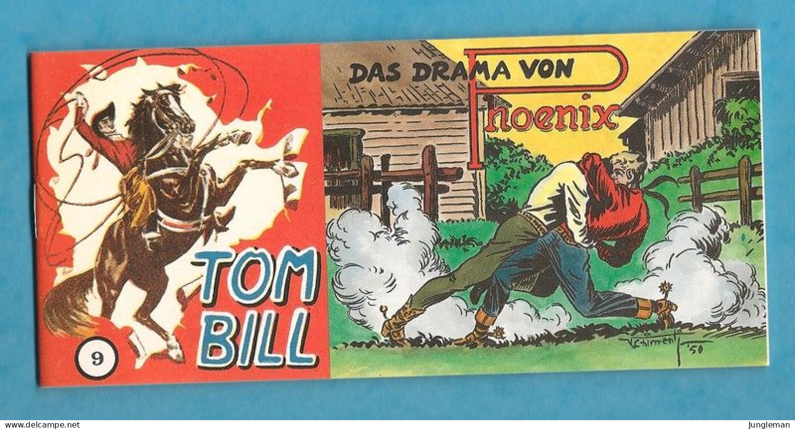 Tom Bill - Das Drama Von Phoenix N°9 - 1992 - Format Piccolo - Comic Club Hannover - Original Erstauflage Im Top Zustand - Autres & Non Classés