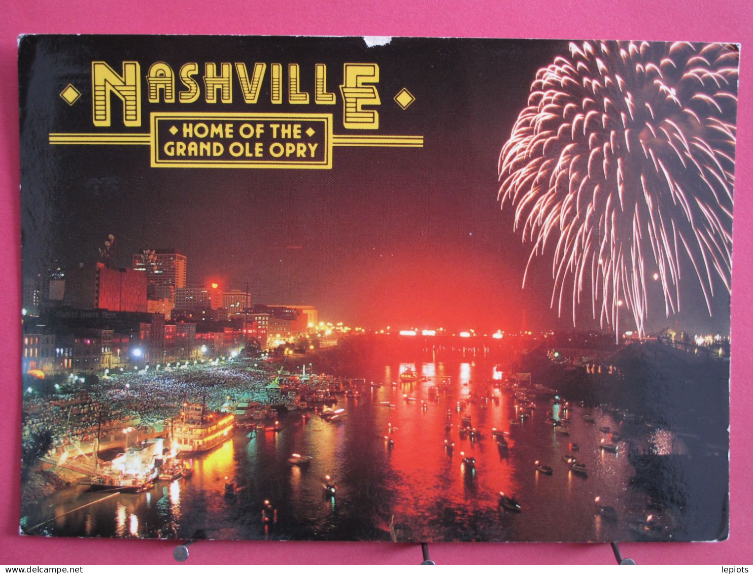 Etats-Unis - Tennessee - Nashville Fireworks - R/verso - Nashville