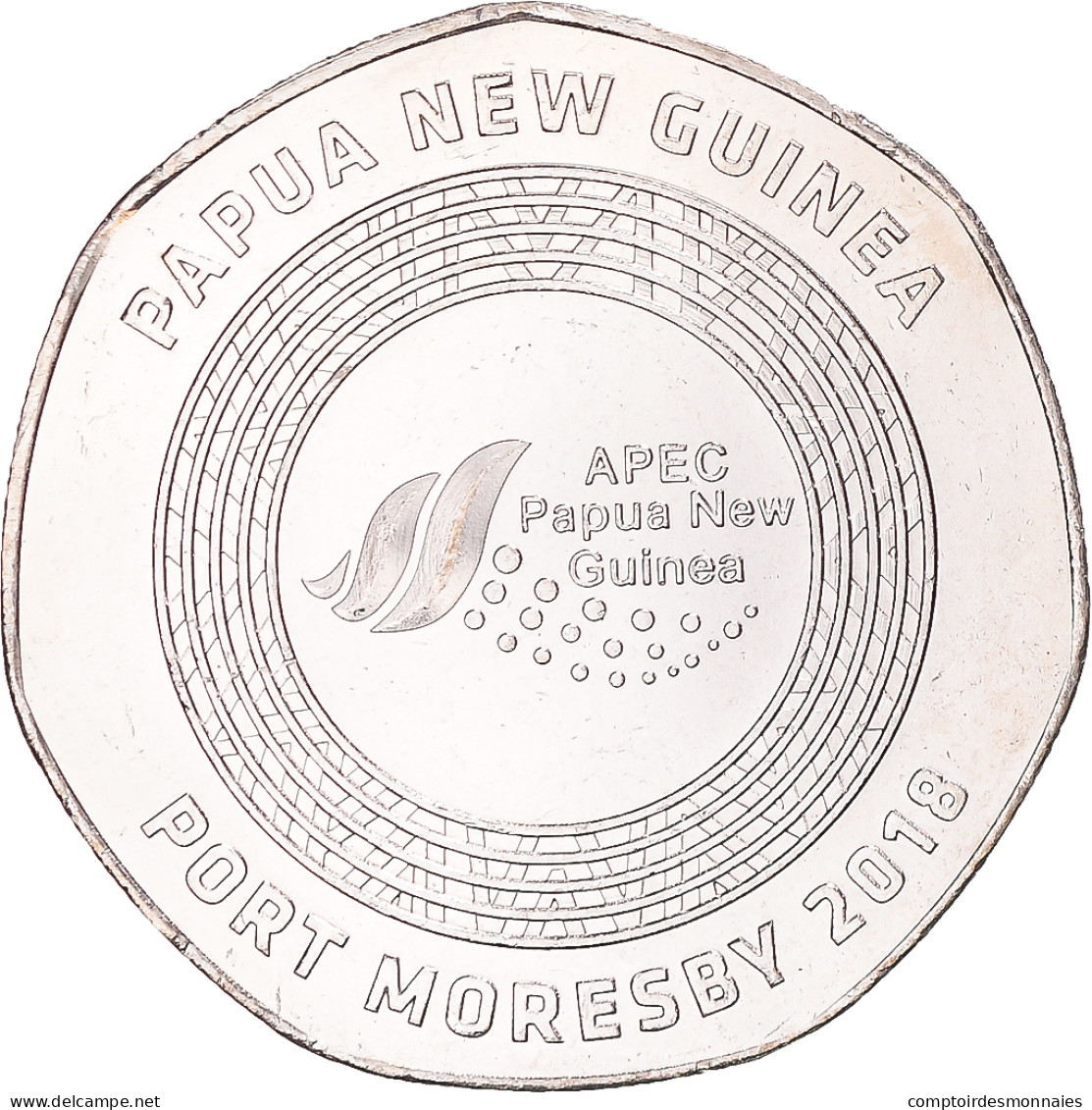 Monnaie, Papouasie-Nouvelle-Guinée, 50 Toea, 2018, Port Moresby, SPL, Du - Papúa Nueva Guinea