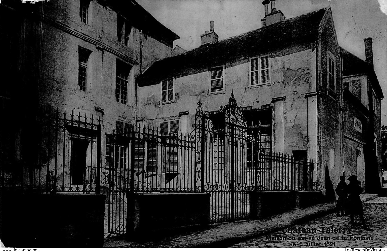 FRANCE - 02 - CHATEAU THIERRY - Maison Ou Est Né Jean De La Fontaine Le 8 Juillet 1621 - Carte Postale Ancienne - Chateau Thierry