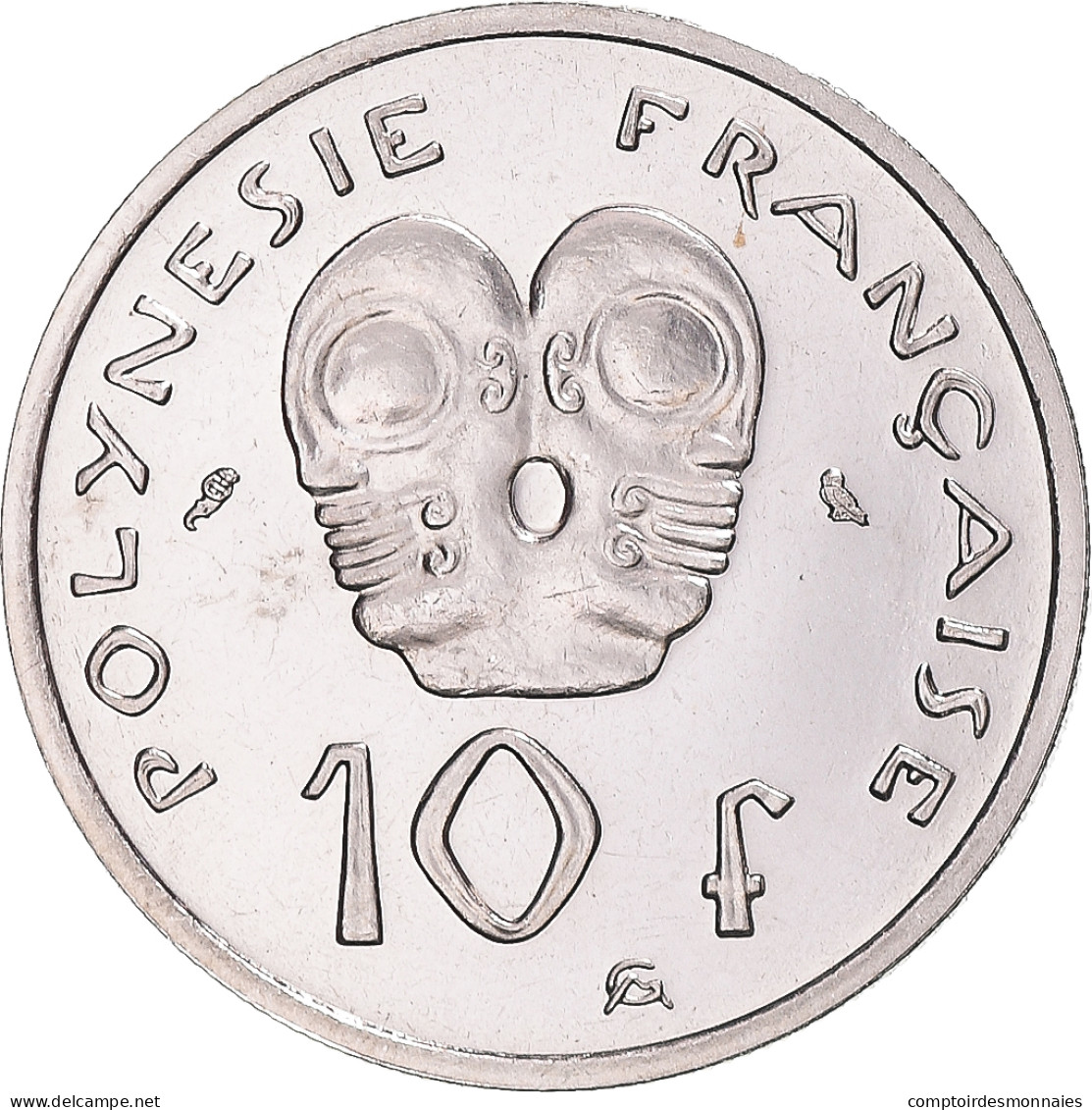 Monnaie, Polynésie Française, 10 Francs, 1967, Paris, ESSAI, FDC, Nickel - Frans-Polynesië