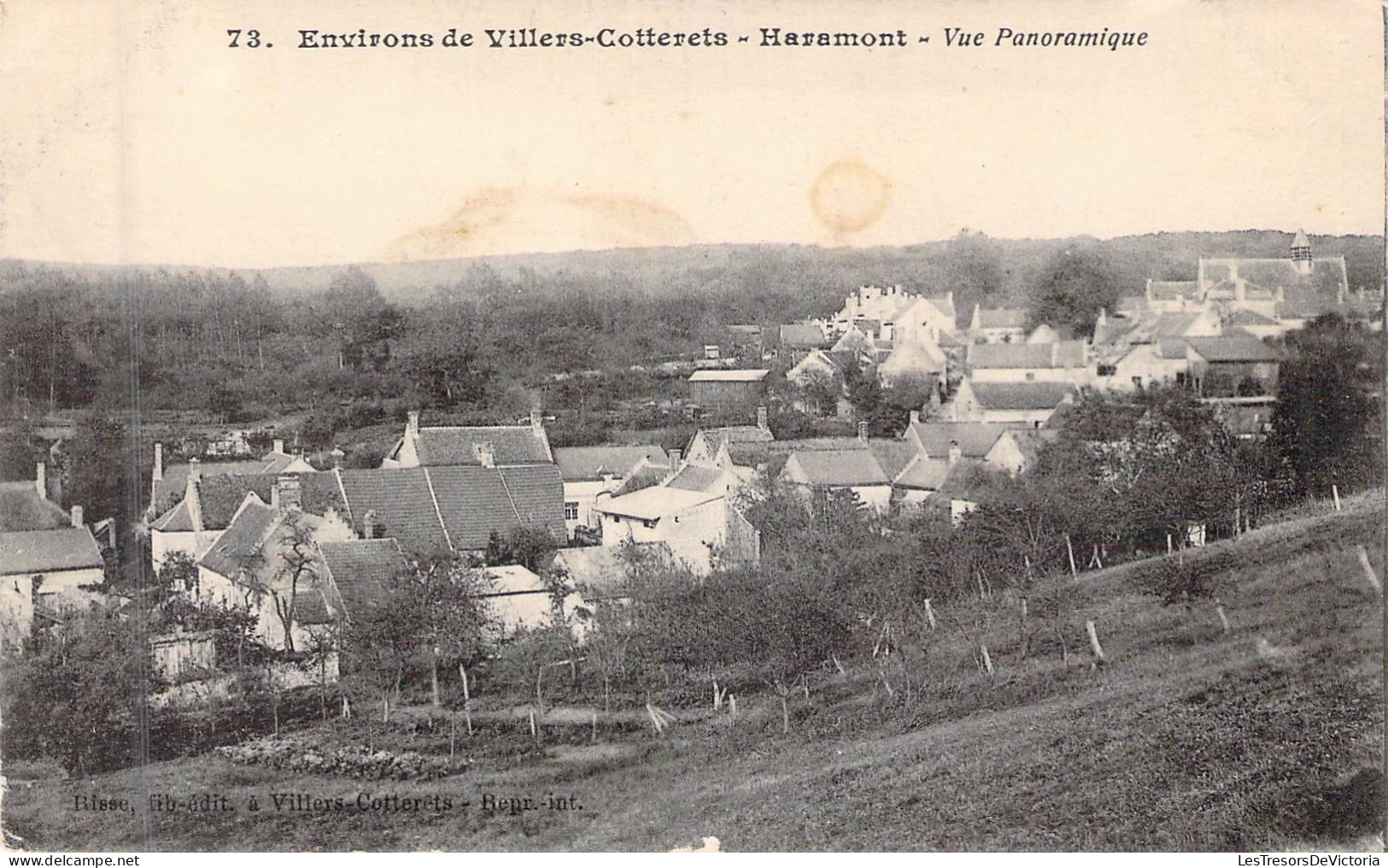 FRANCE - 02 - VILLERS COTTERETS - Vue PanoramiqueEdit Risse - Carte Postale Ancienne - Villers Cotterets
