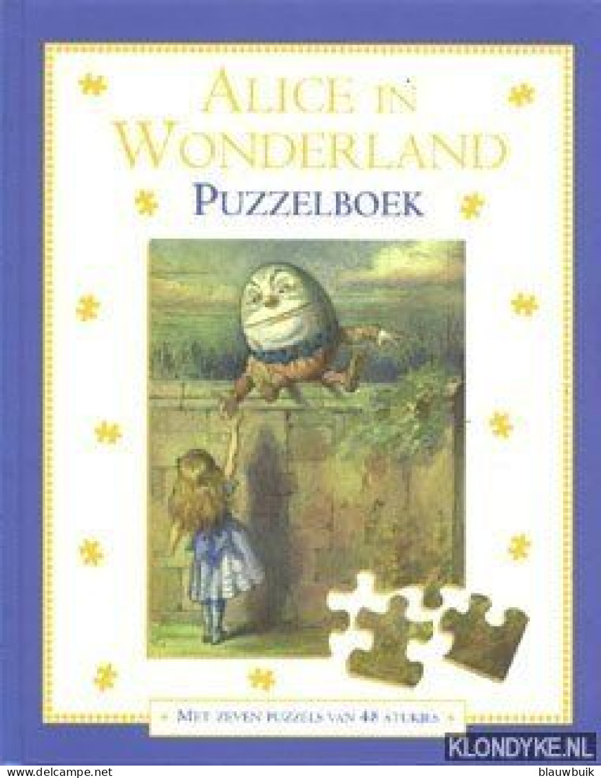 Puzzelboek Alice In Wonderland: Met Zeven Puzzels Van 48 Stukjes - Juniors