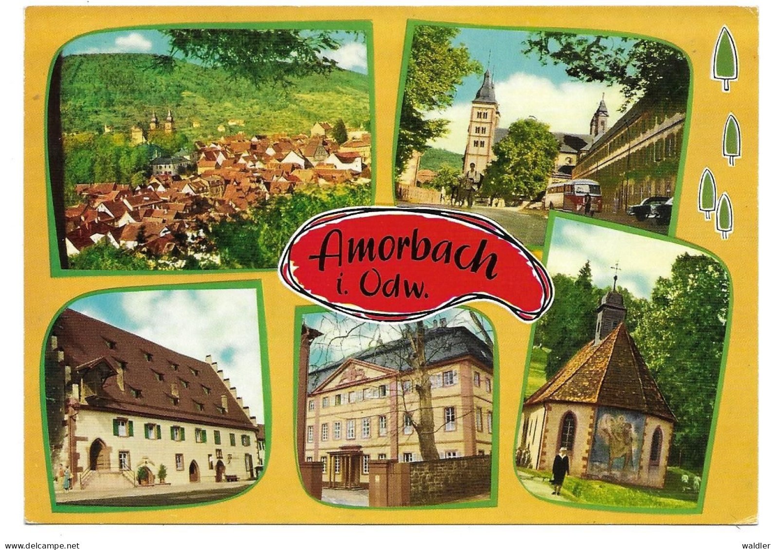 8762  AMORBACH / ODENWALD  1970 - Amorbach
