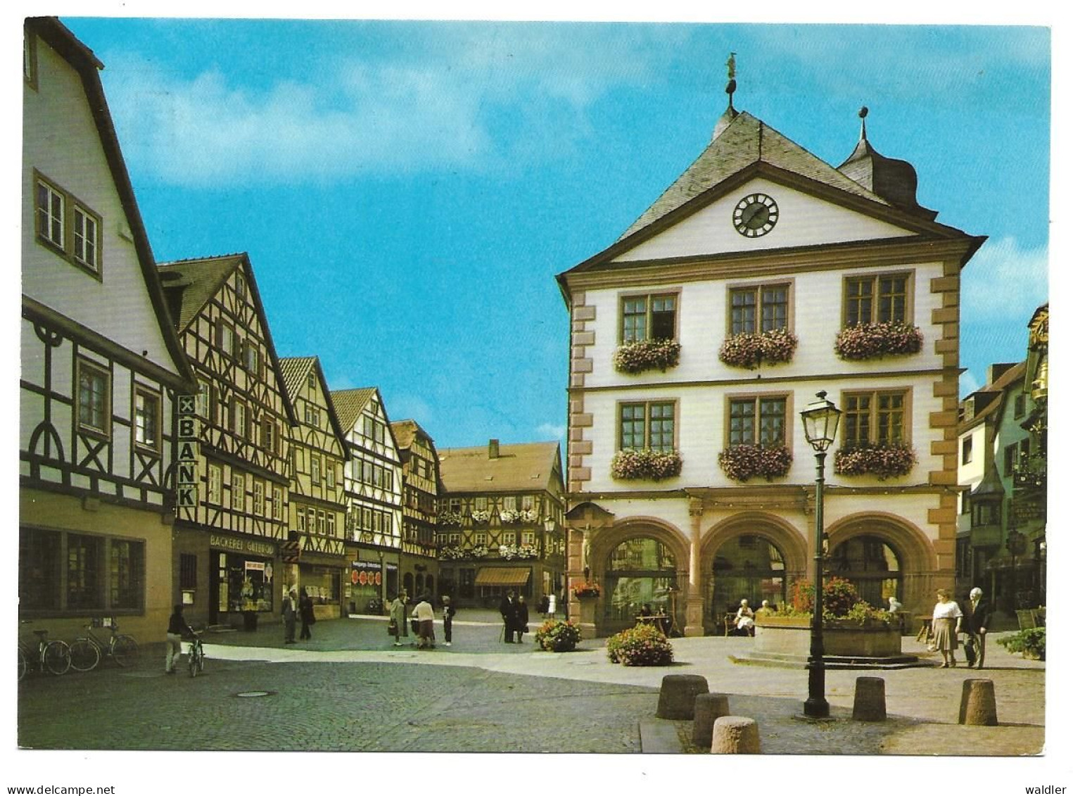 8770  LOHR AM MAIN, UNTERER MARKTPLATZ - Lohr