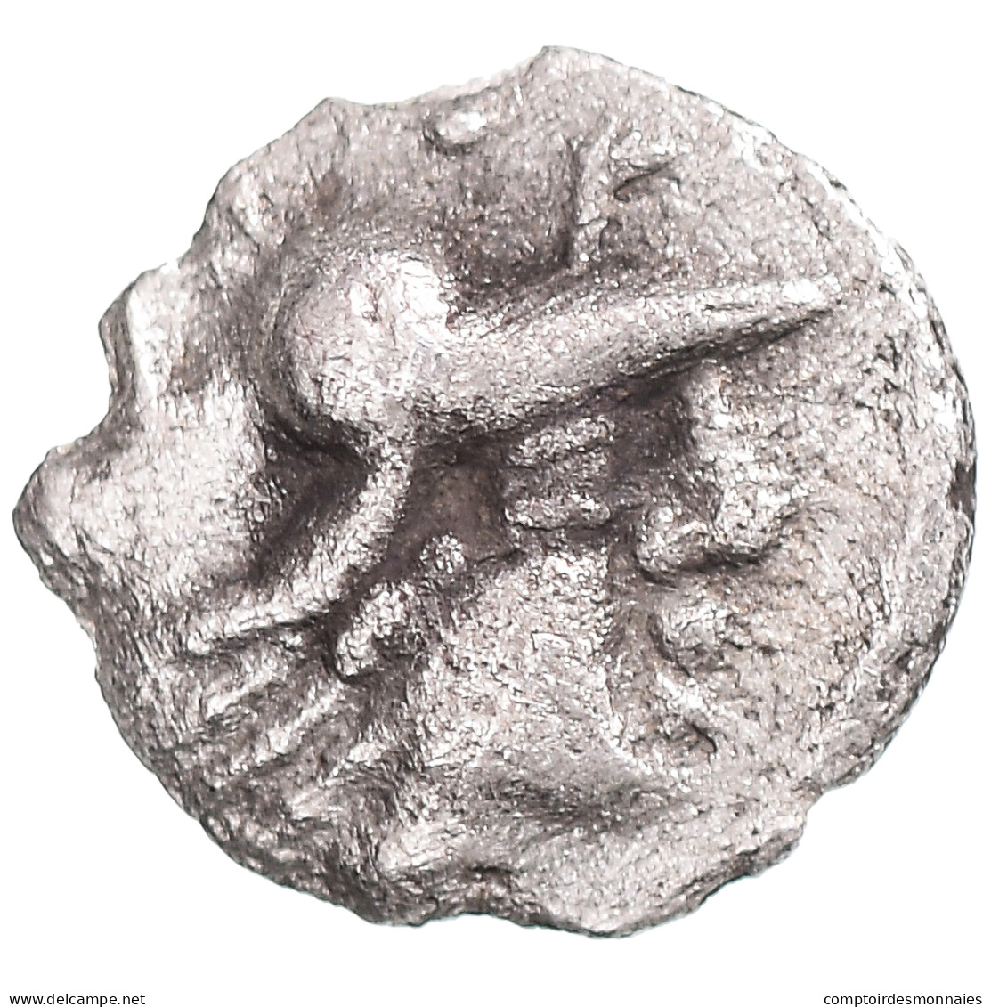 Monnaie, Aulerques Cenomans, Minimi, Ca. 80-50 BC, Le Mans, TTB+, Argent - Gauloises