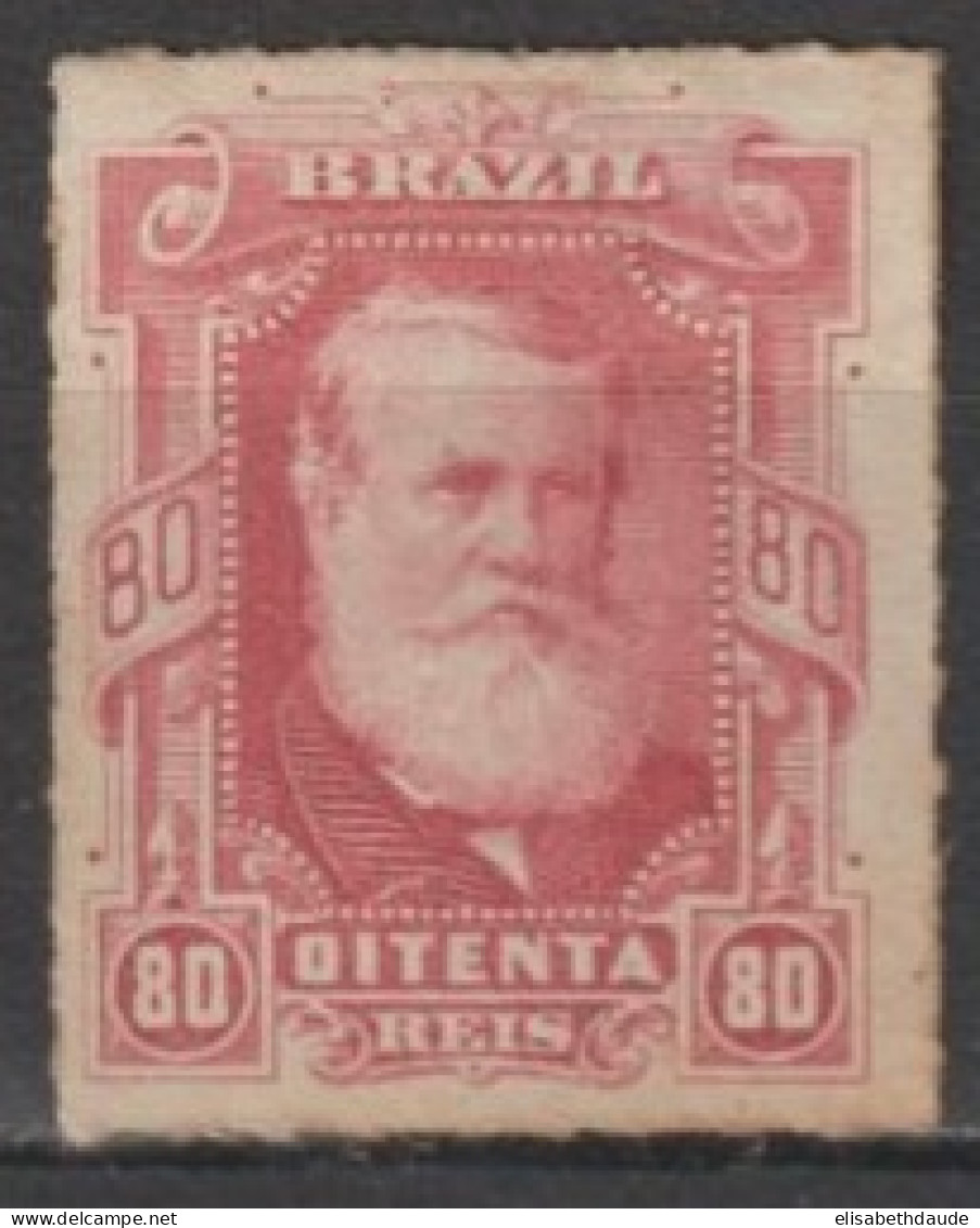 BRASIL - 1878 - YVERT N° 40 * GOMME ALTEREE - COTE = 37.5 EUR. - - Ungebraucht