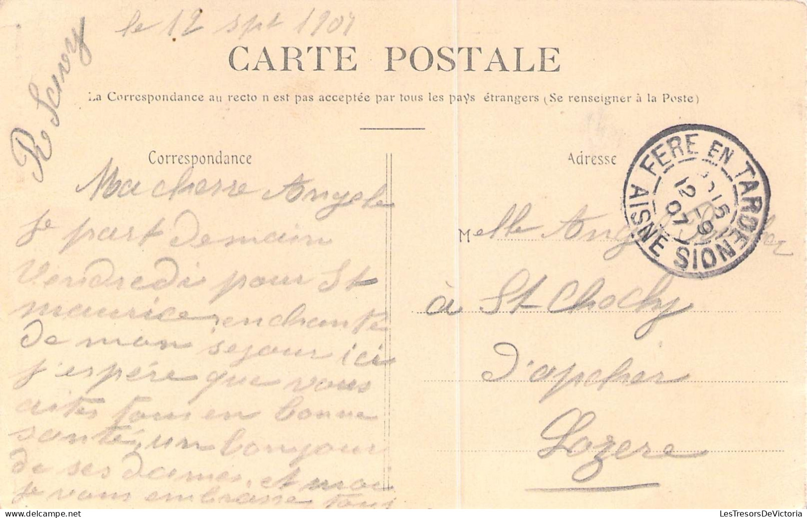 FRANCE - 02 - FERE EN TARDENOIS - Eglise Du XVe Siècle - Edition Crépaux - Carte Postale Ancienne - Fere En Tardenois