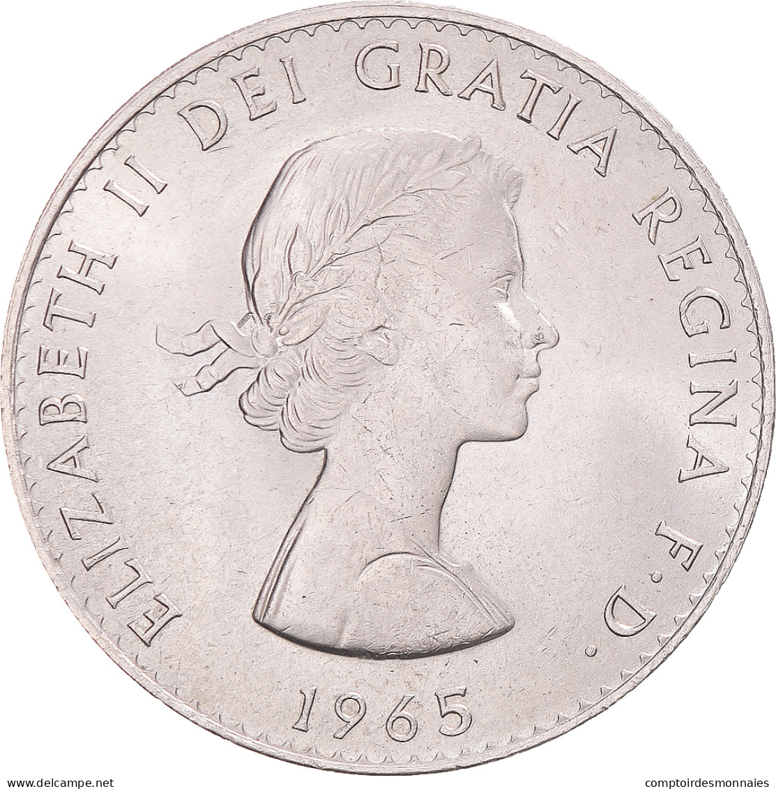 Monnaie, Grande-Bretagne, Elizabeth II, Crown, 1965, TTB+, Cupro-nickel, KM:910 - L. 1 Crown