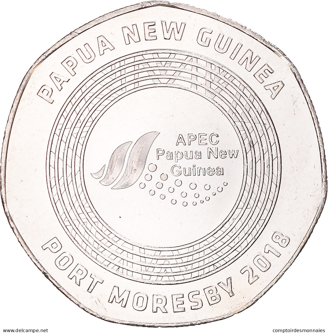 Monnaie, Papouasie-Nouvelle-Guinée, 50 Toea, 2018, Port Moresby, SPL, Du - Papouasie-Nouvelle-Guinée