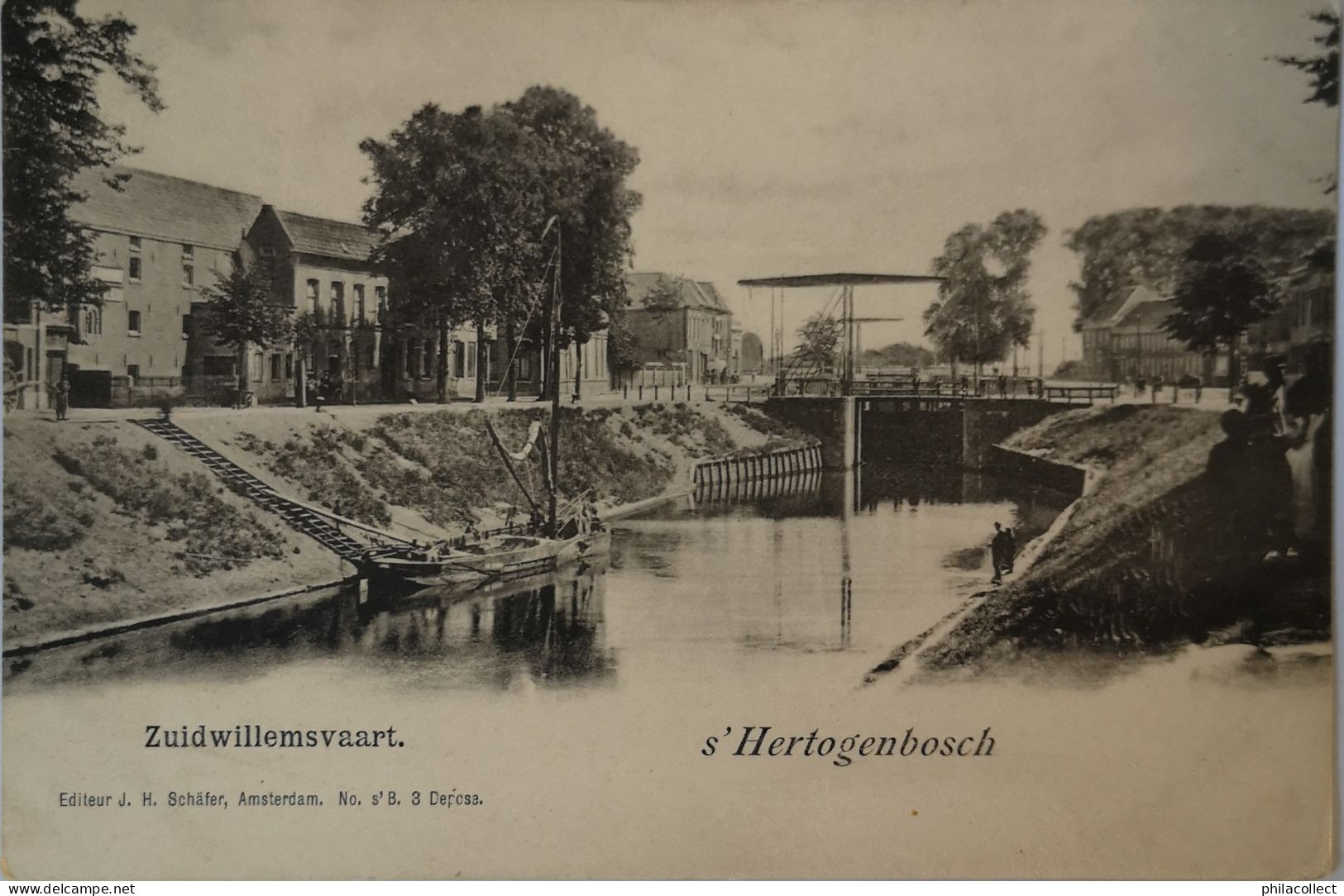's Hertogenbosch (Den Bosch) Zuidwillemsvaart Ca 1900 - 's-Hertogenbosch