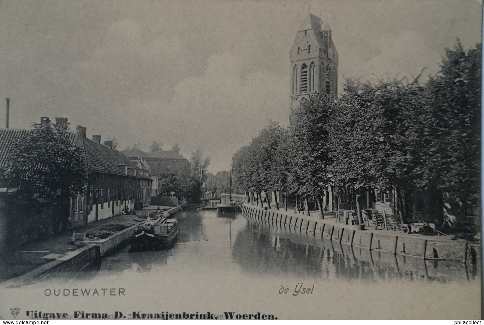 Oudewater (Utr.) De Ijsel Ca 1900 - Autres & Non Classés