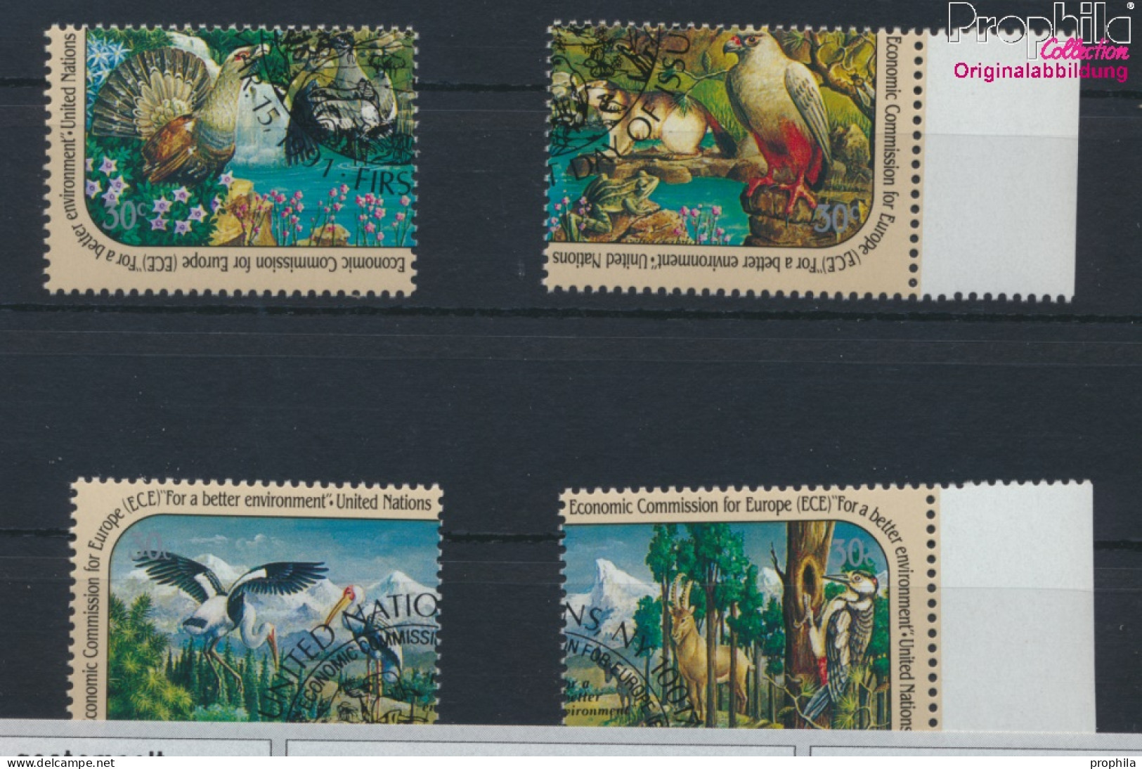 UNO - New York 608-611 (kompl.Ausg.) Gestempelt 1991 Wirtschaft (10036391 - Used Stamps
