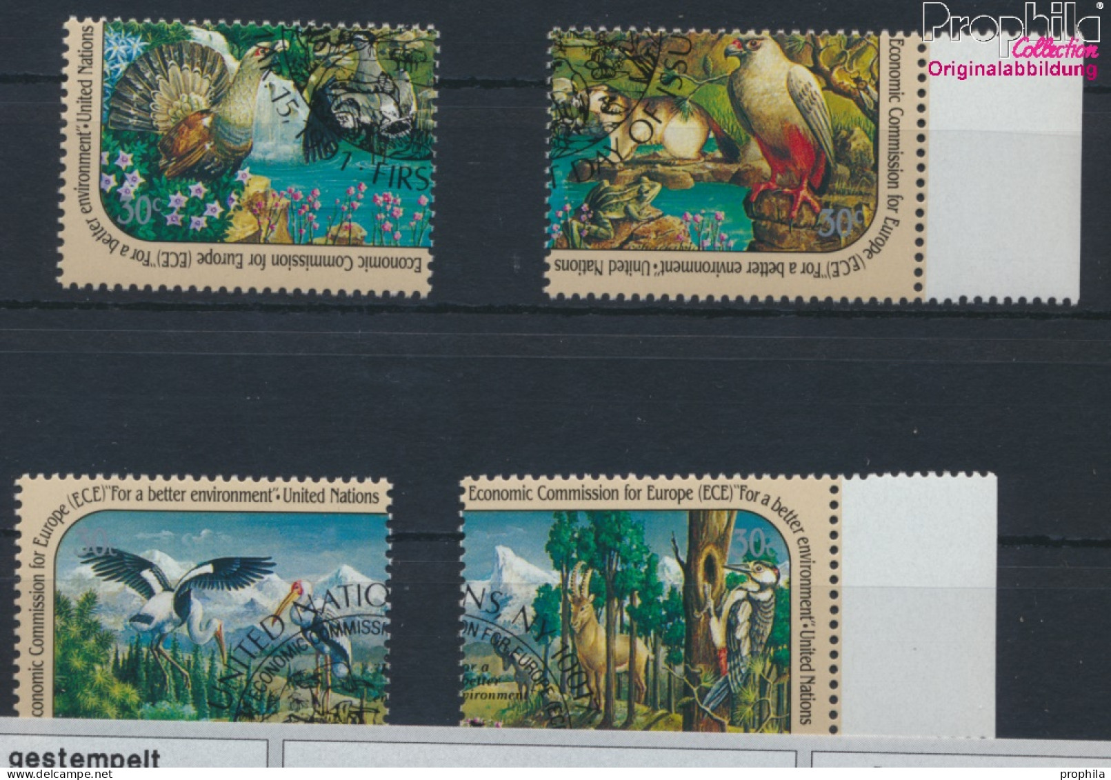 UNO - New York 608-611 (kompl.Ausg.) Gestempelt 1991 Wirtschaft (10036392 - Used Stamps