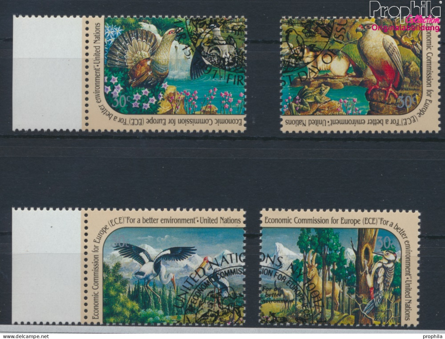 UNO - New York 608-611 (kompl.Ausg.) Gestempelt 1991 Wirtschaft (10036394 - Used Stamps