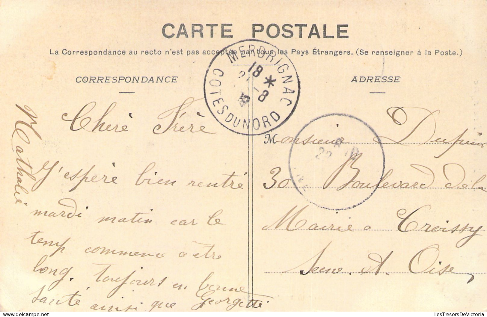 FOLKLORE - Vive La Bretagne - Petit Garçon - Carte Postale Ancienne - Autres & Non Classés