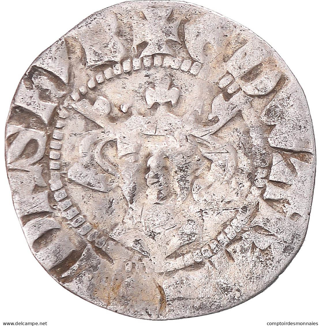 Monnaie, Grande-Bretagne, Edward II, Penny, 1272-1307, TB, Billon - 1066-1485 : Bas Moyen-Age