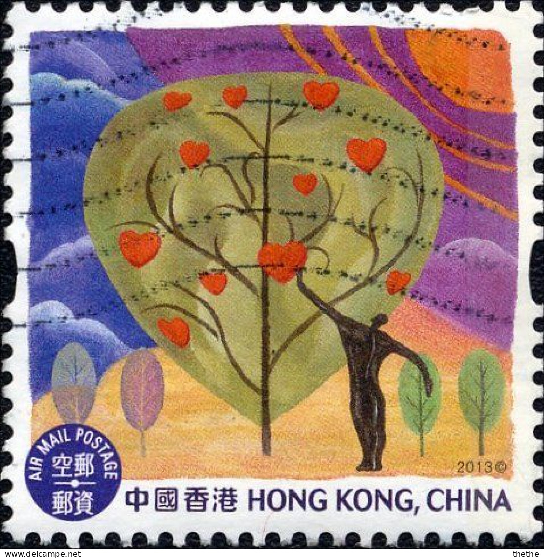 HONG KONG - Arbres De L'homme - Oblitérés