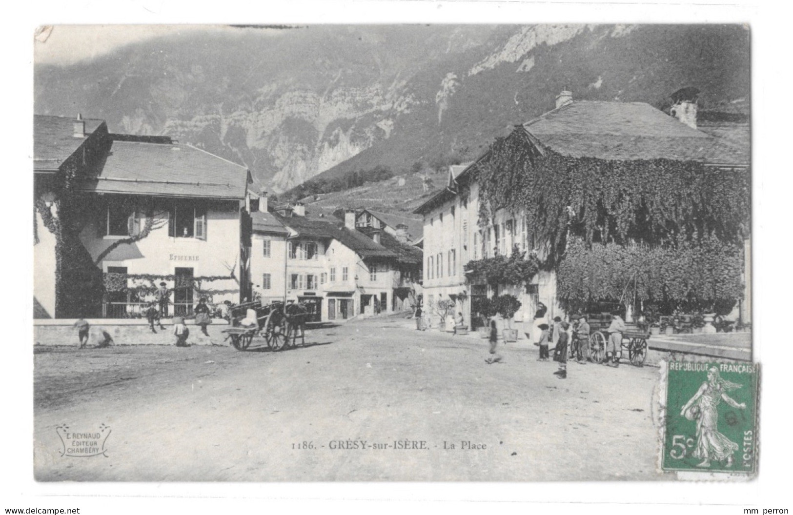 (34485-73) Gresy Sur Isère - La Place - Gresy Sur Isere