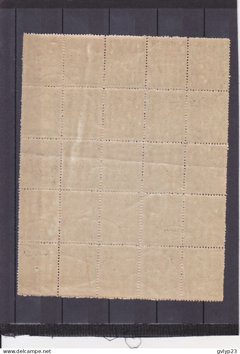 IMPRESSION DE BELGRADE / DENT 11 1/2 DéFECTUEUSE /30 P VERT-JAUNE /N° 59 Y ET T / UN LOT DE 275 TIMBRES 2° CHOIX / 1921 - Strafport