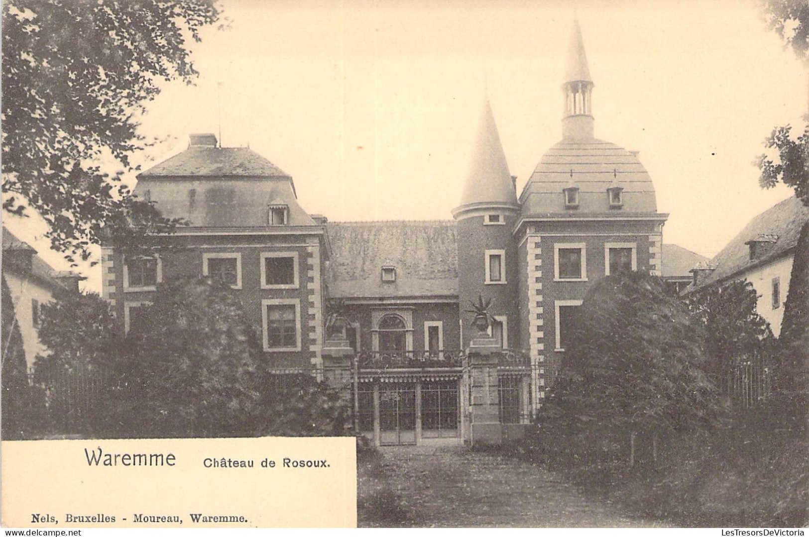 Belgique - Waremme - Château De Rosoux - Nels  - Carte Postale Ancienne - Waremme