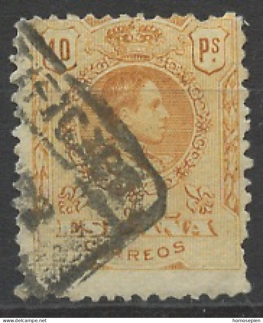 Espagne - Spain - Spanien 1909-22 Y&T N°254 - Michel N°242 (o) - 10e Alphonse XIII - Usados