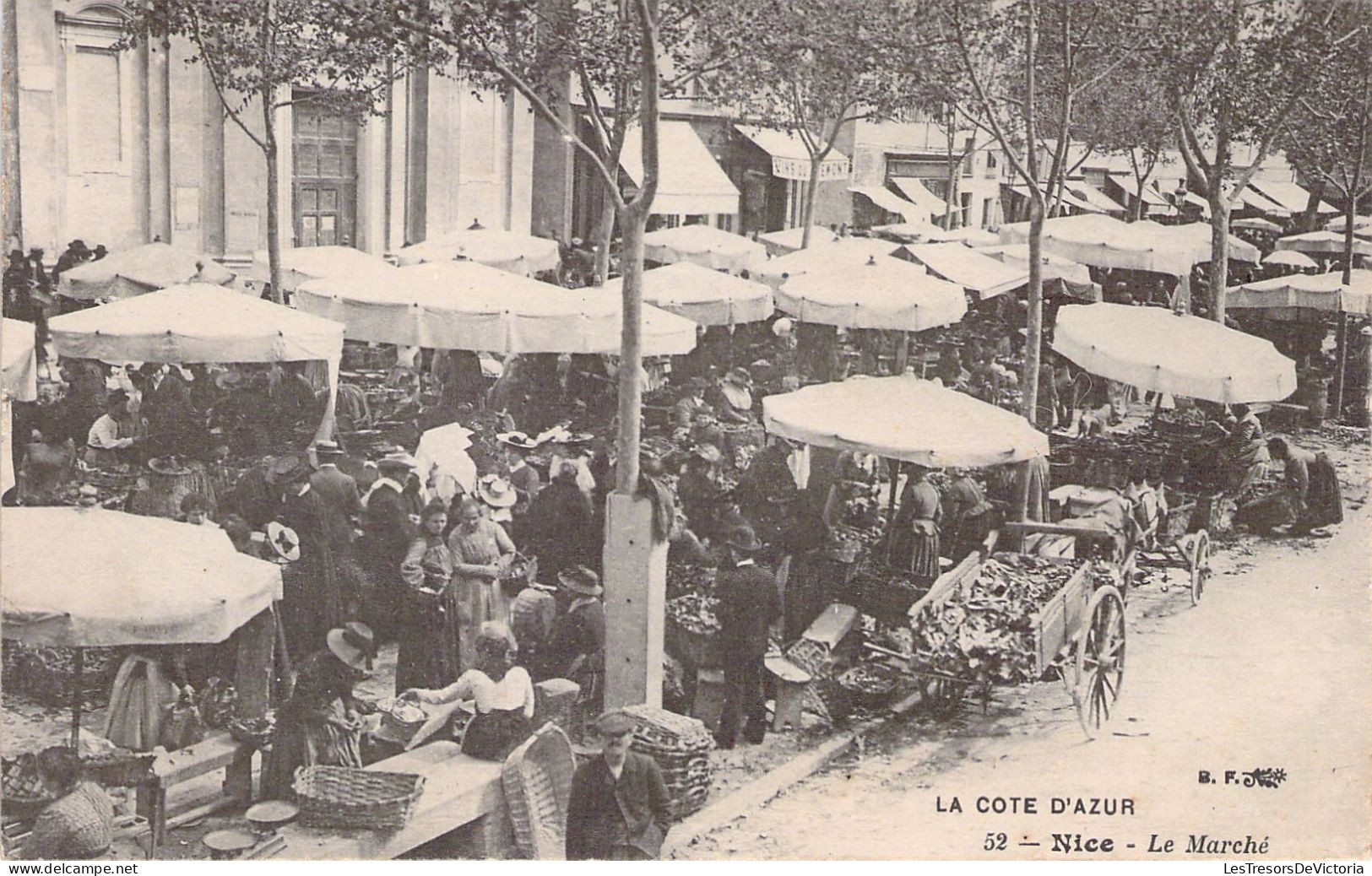 FRANCE - 06 - NICE - Le Marché - Carte Postale Ancienne - Markten, Feesten