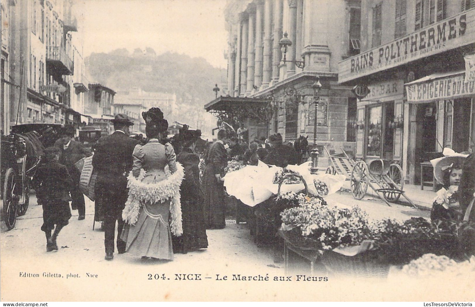 FRANCE - 06 - NICE - Le Marché Aux Fleurs - Carte Postale Ancienne - Märkte