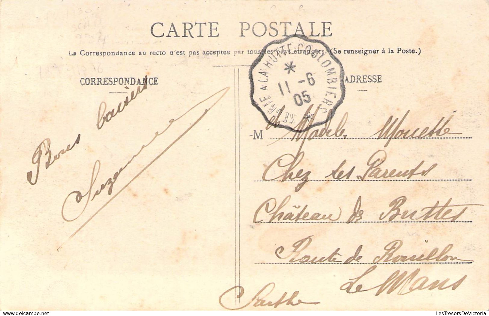 FRANCE - 72 - ST LEONARD DES BOIS - Alpes Mancelles - Passage Du Chapelet Moment Critique - Carte Postale Ancienne - Saint Leonard Des Bois