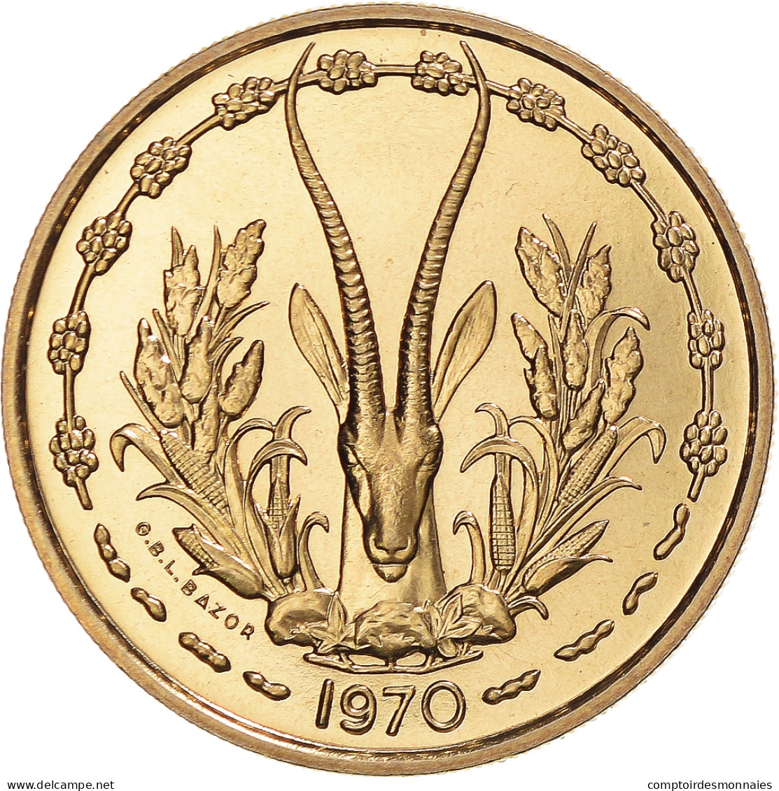 Monnaie, Communauté économique Des États De L'Afrique De L'Ouest, 25 Francs - Ivory Coast