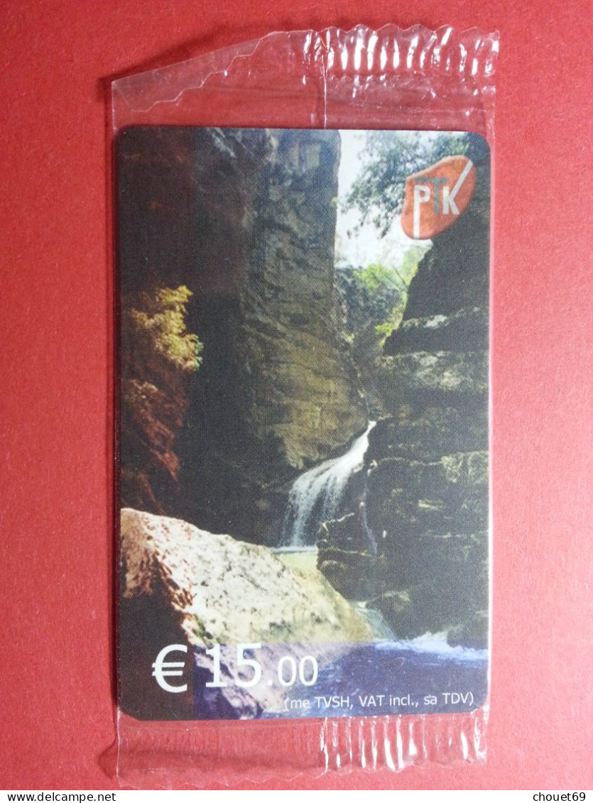 Cascade Nature Carte Civile 15E NEUVE Sous Blister NSB MINT (GG0101 - Kosovo