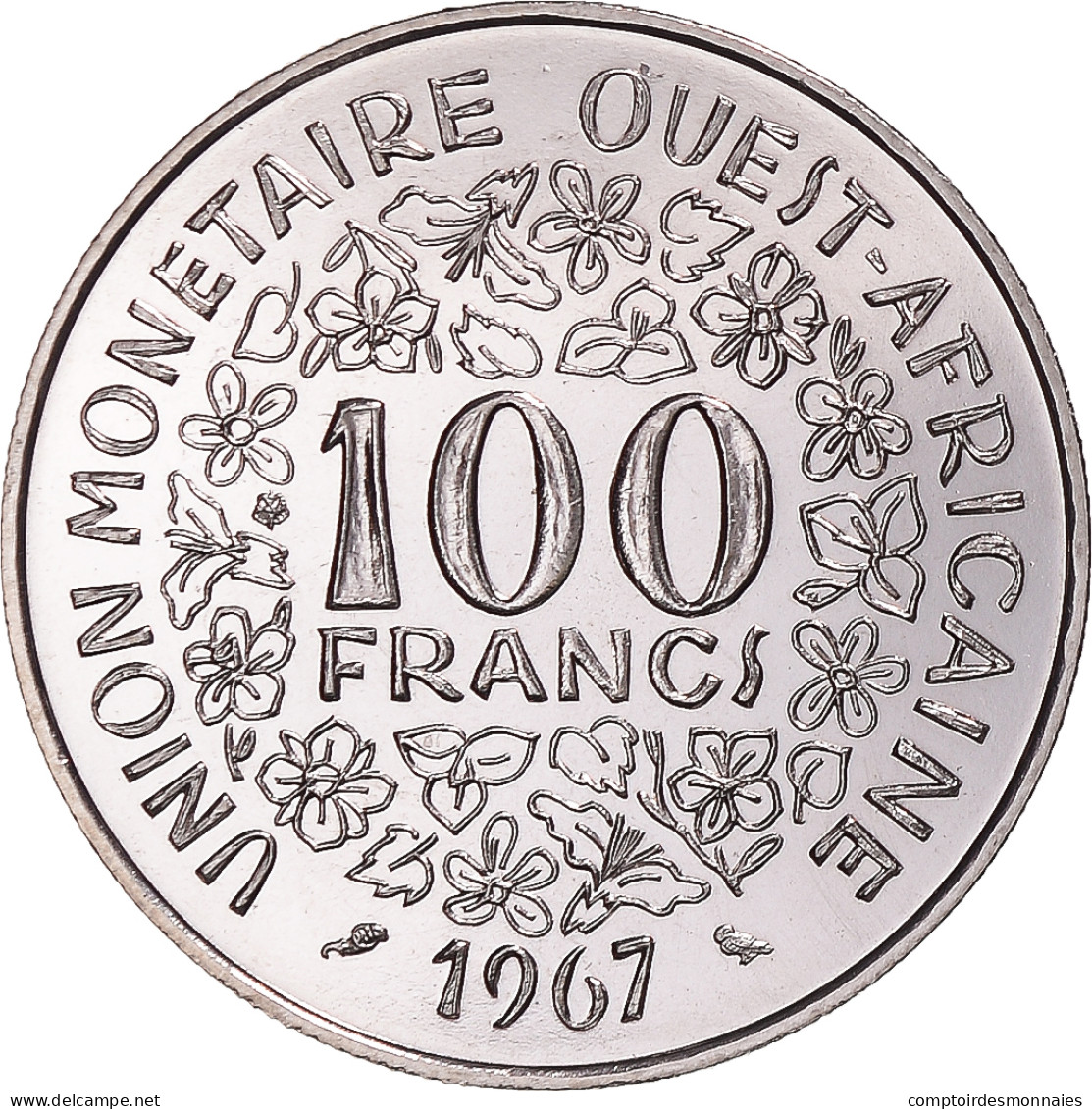 Monnaie, Communauté économique Des États De L'Afrique De L'Ouest, 100 Francs - Elfenbeinküste