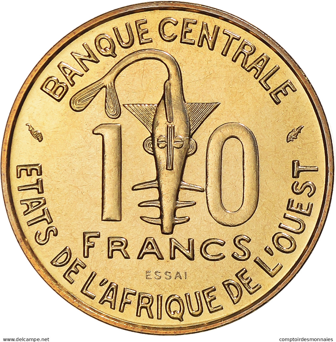 Monnaie, Communauté économique Des États De L'Afrique De L'Ouest, 10 Francs - Ivoorkust