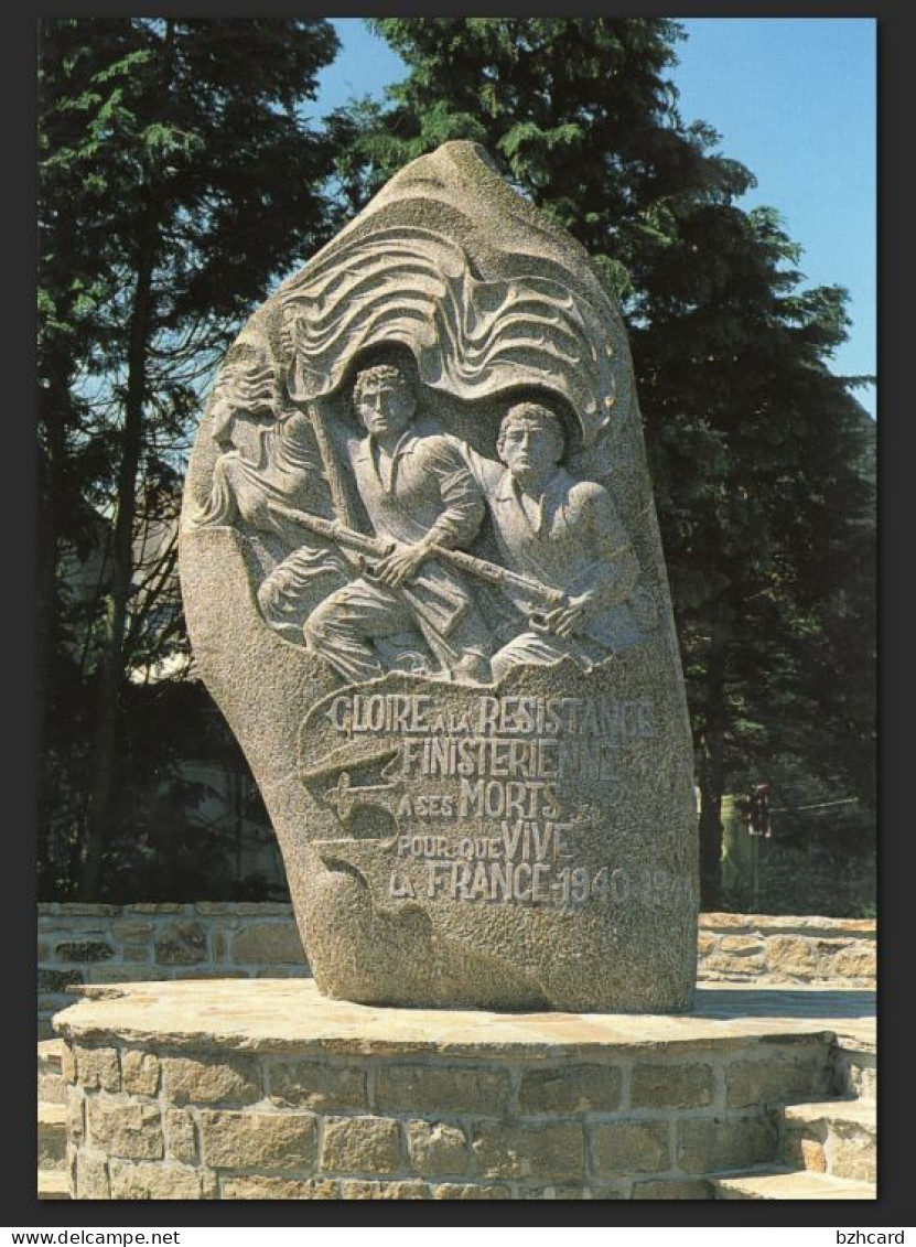 Plomodiern Sainte Marie Du Menez Hom : Monument FFI FTPF Inauguré En 1984 - Plomodiern