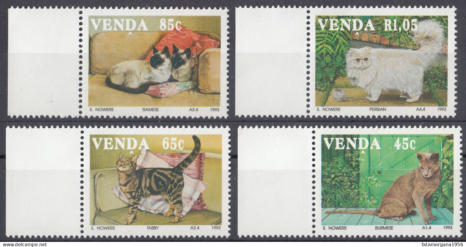 VENDA - 1993 - Serie Nuova MNH Di 4 Valori Con Margine Di Foglio: Yvert 249/252. - Venda