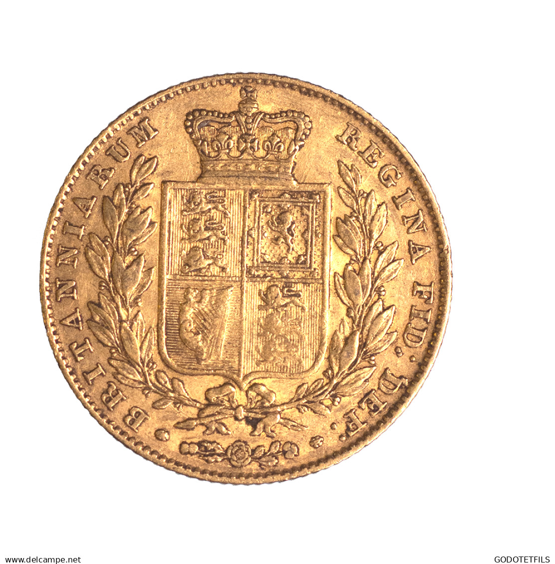 Royaume-Uni Souverain Victoria 1847 Londres - 1 Sovereign