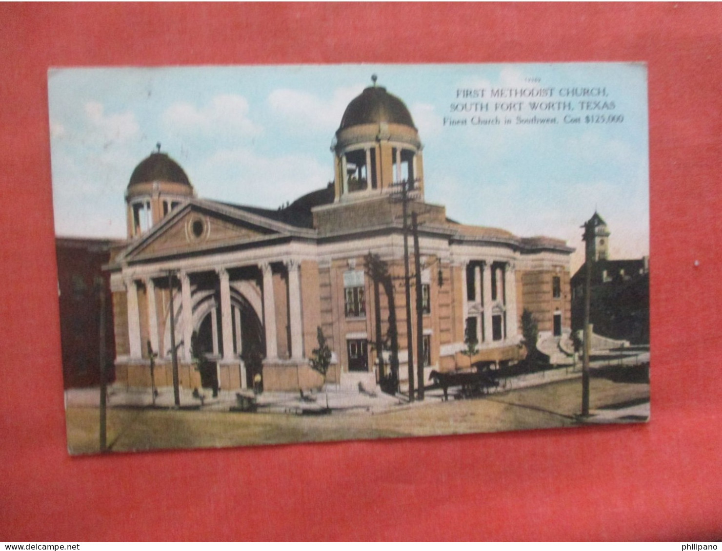 -First Methodist   Church.    South Fort Worth - Texas > Fort Worth  >   ref 6023 - Fort Worth