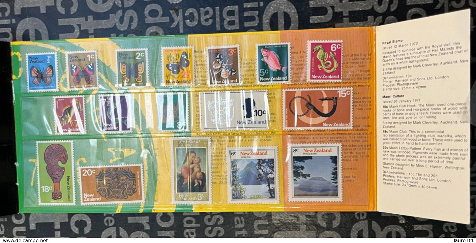 (1 Q 19)  New Zealand - Presentation Pack With Mint 17 Mint Definitive Stamps - Presentation Packs